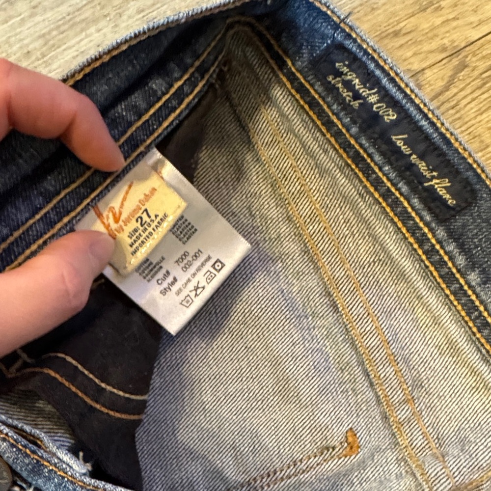 Citizens Of Humanity Ingrid #002 low waist flare stretch - Picture 3 of 6